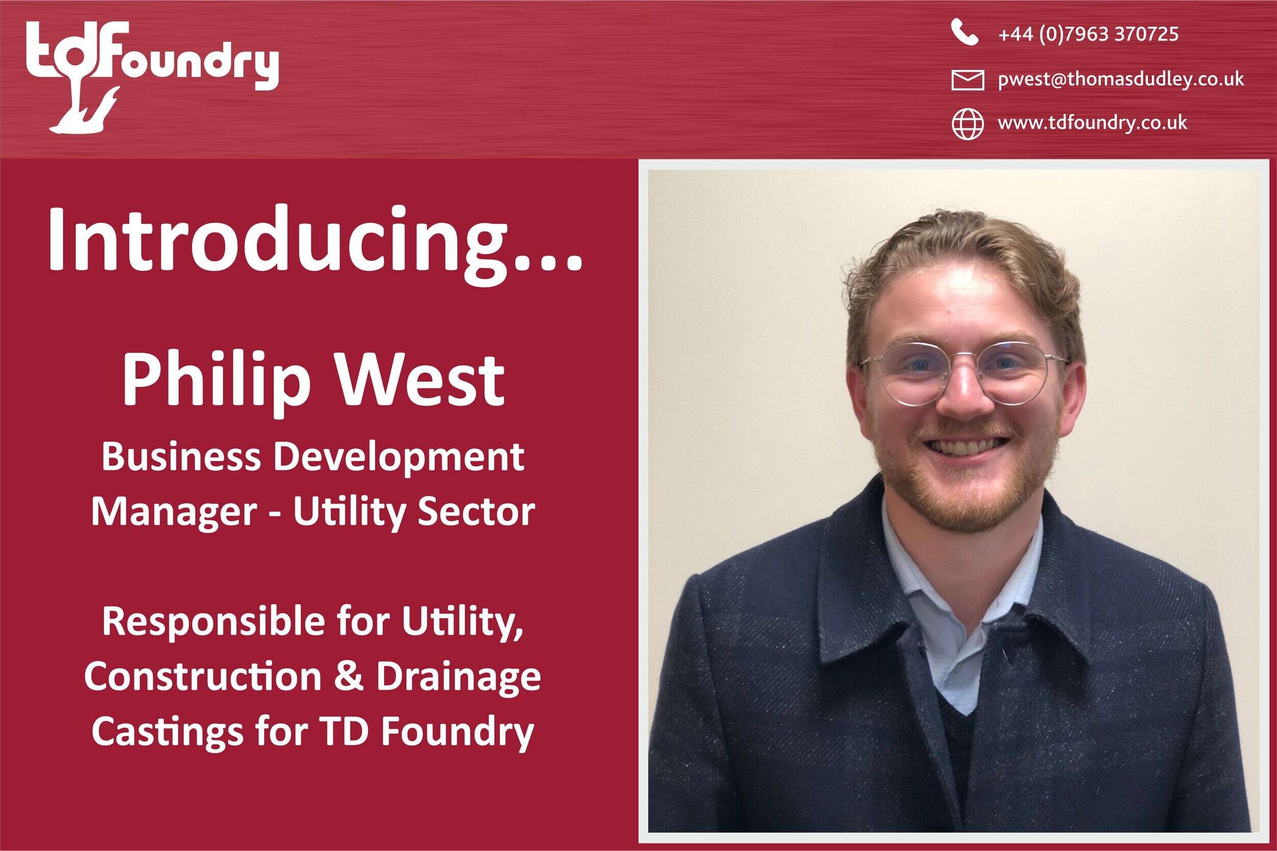 Introducing Philip West…