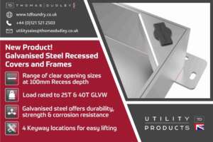 New! 25T & 40T Recessed Steel Covers added to our range.